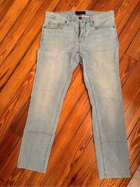 J Brand Light Wash Straight Leg Jeans